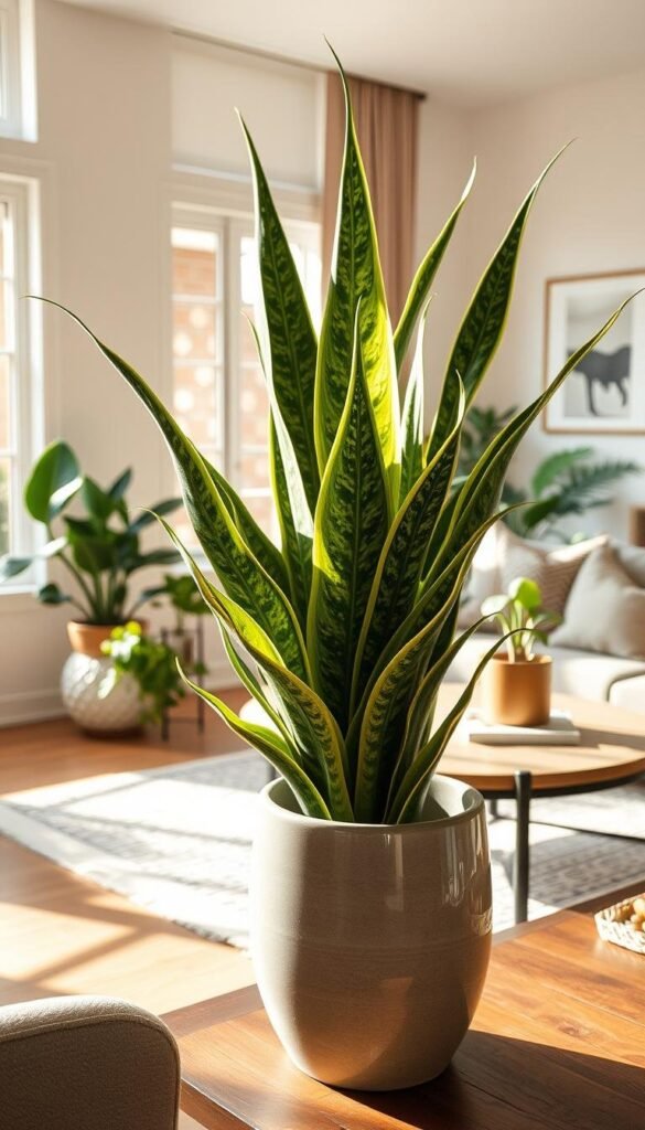 Benefits of Snake Plant in home decor