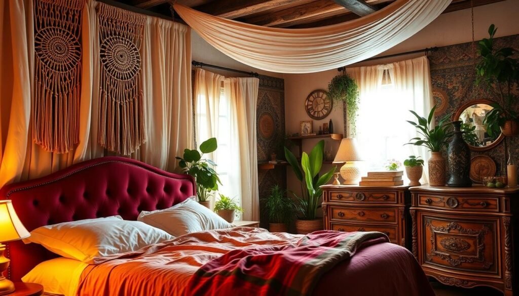 Bohemian bedroom furniture