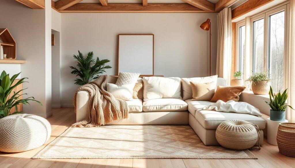 Cozy Living Rooms textiles