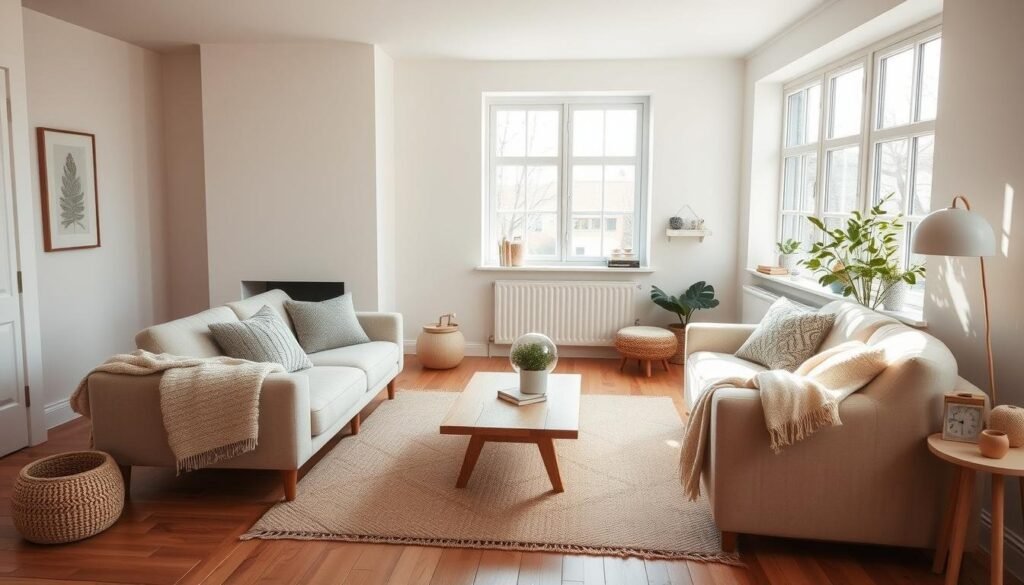 Cozy Scandinavian Living Room