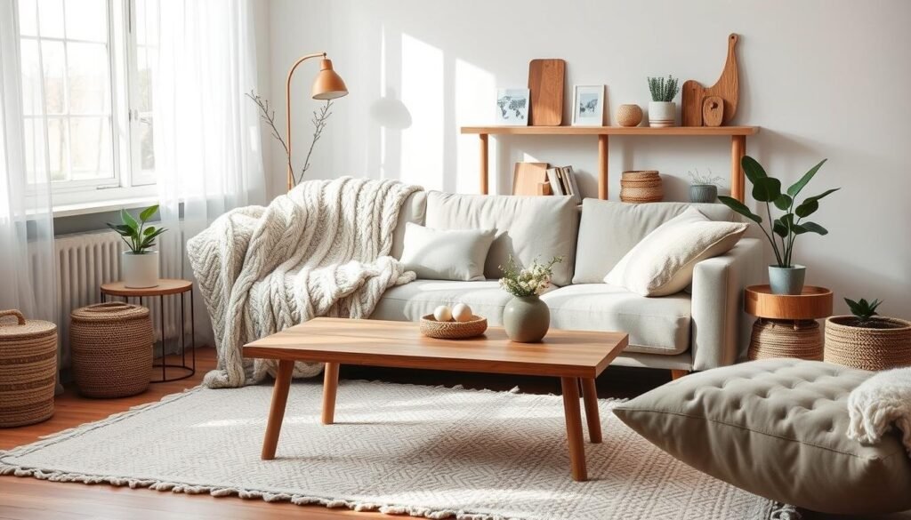 Cozy Textures in Scandi Home Decor