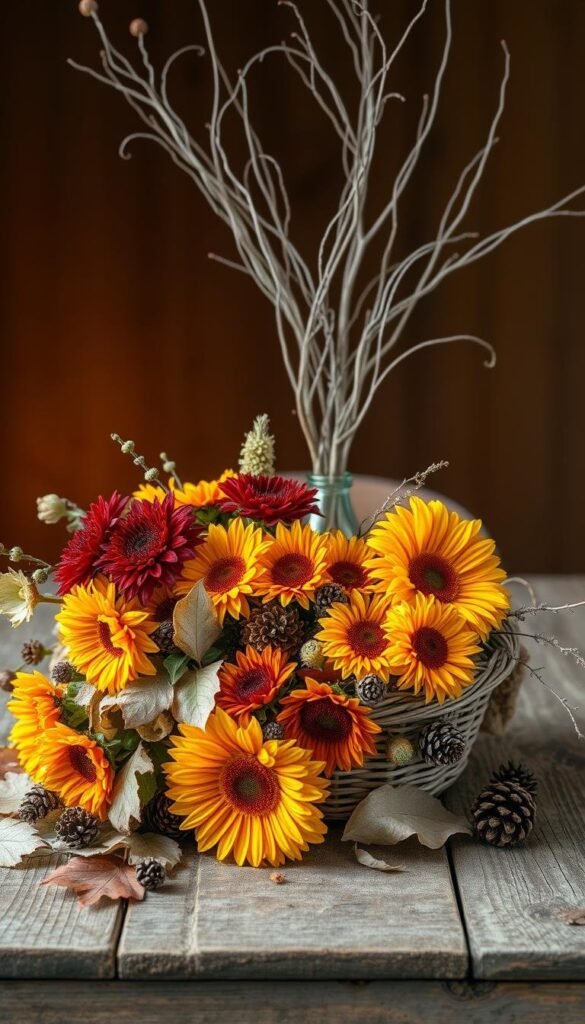 DIY autumn floral projects