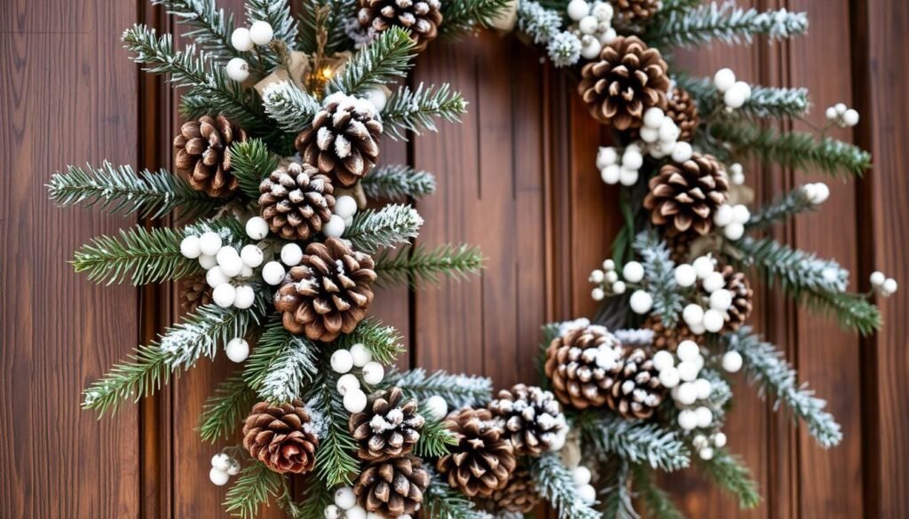DIY winter wreath