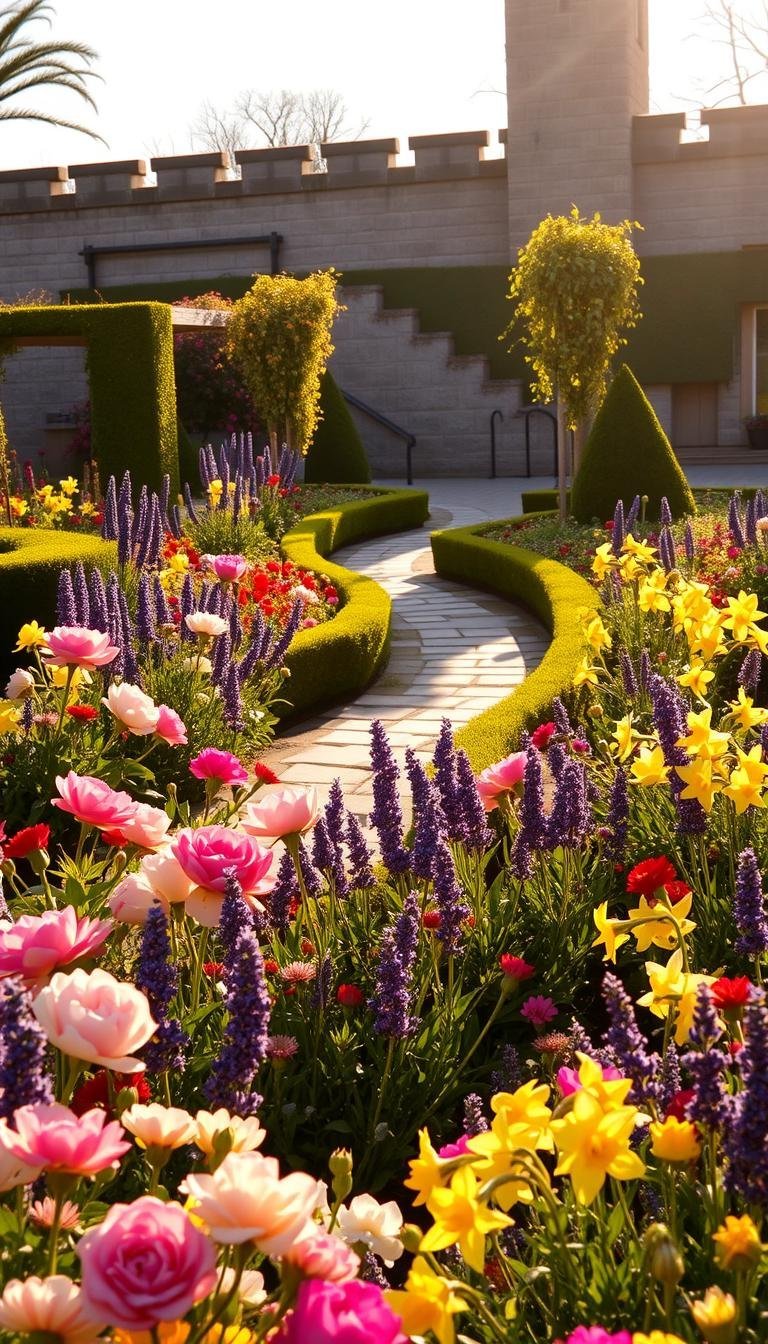 Explore the Enchanting English Flower Garden