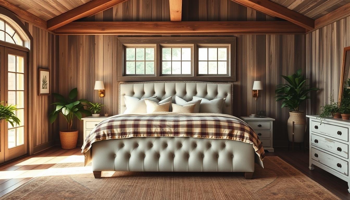 20 Farmhouse and Rustic Master Bedroom Inspirations for a Cozy Country Feel
