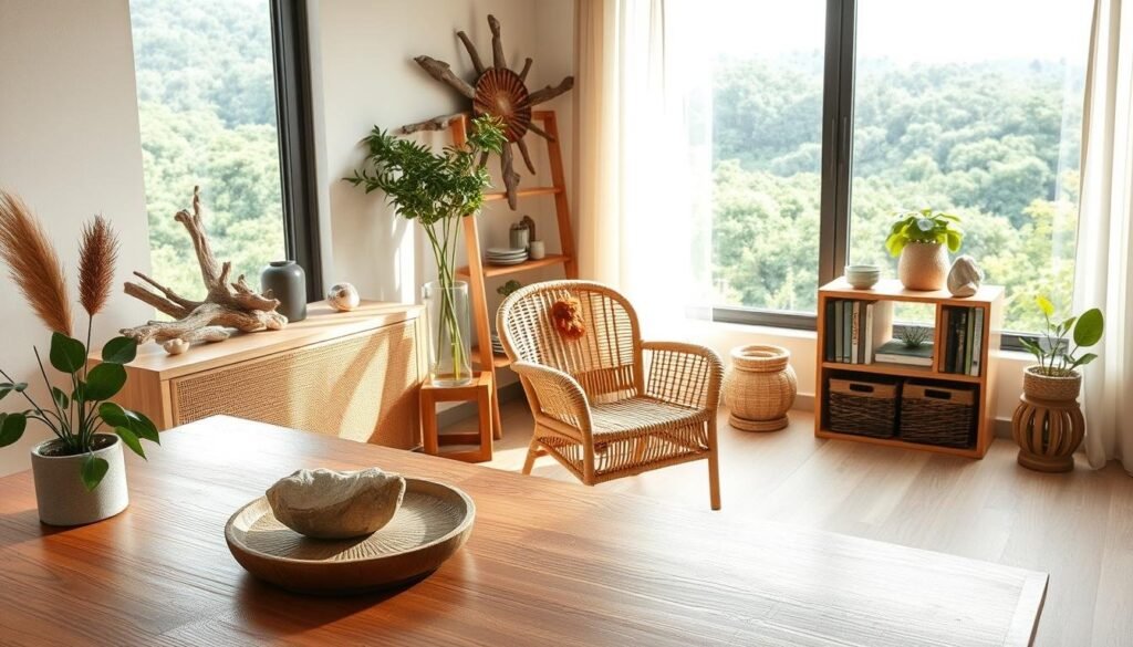Natural Materials for Biophilic Design