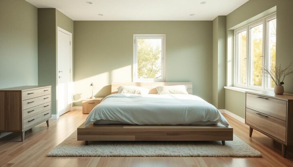 Nordic Minimalism bedroom design