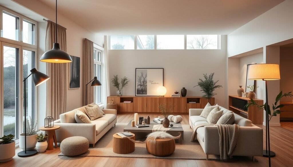 Scandinavian Interior Decor lighting