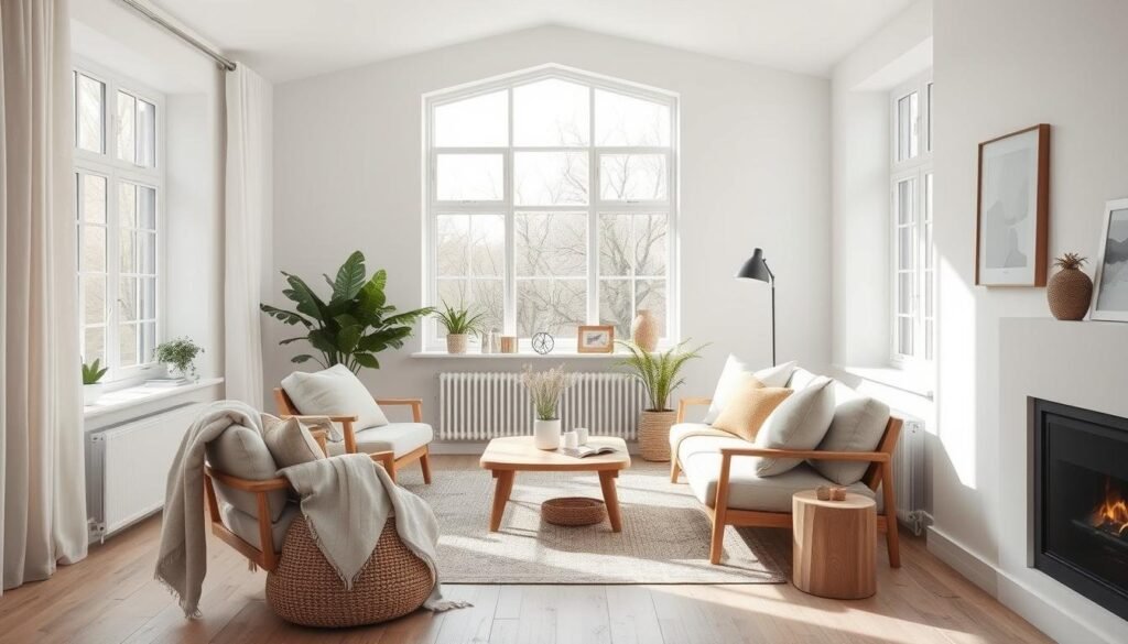 Scandinavian color palette
