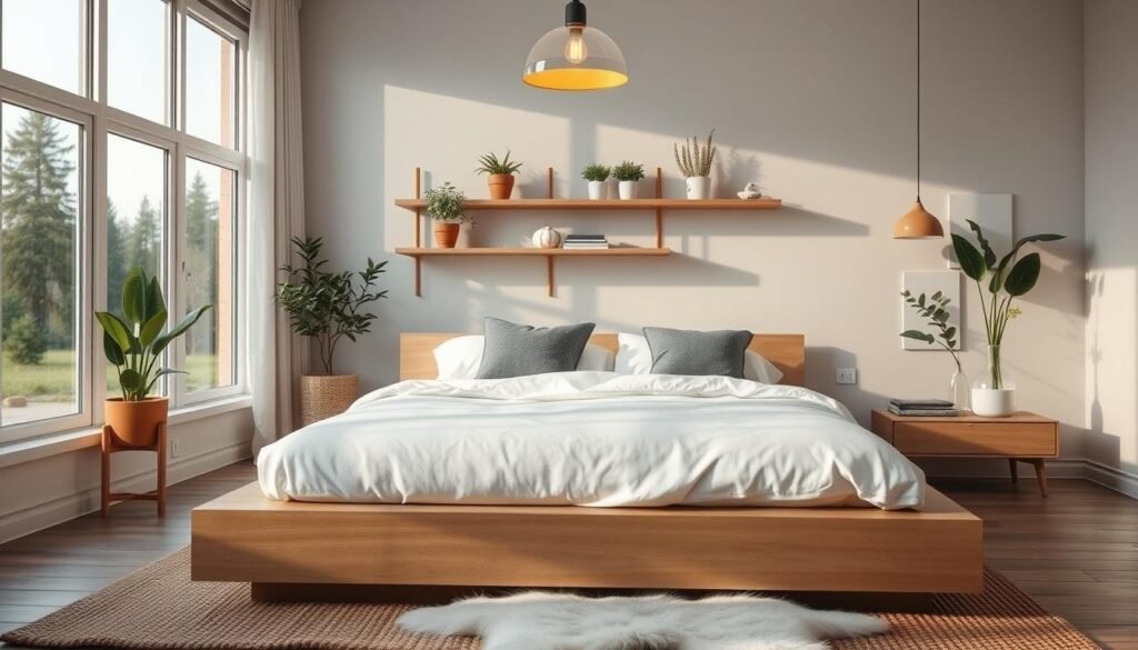 Scandinavian design bedroom