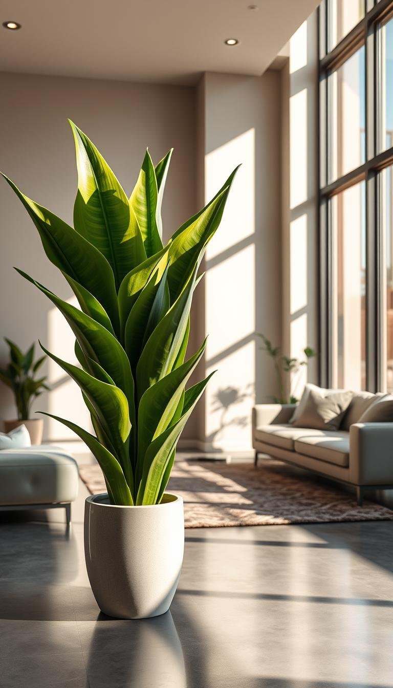 Snake Plants: Proven Air-Purifying Houseplants