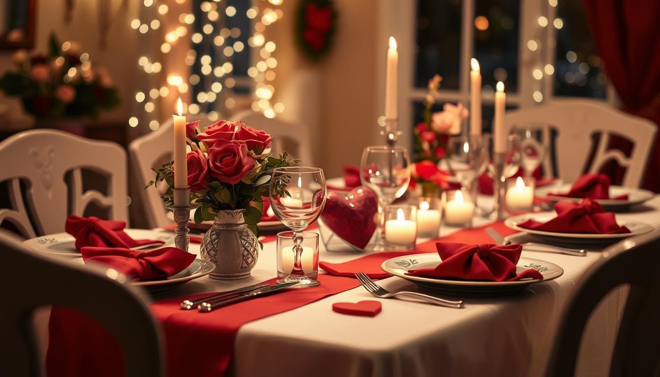 How to Create a Cozy Valentine’s Day Dinner Setup