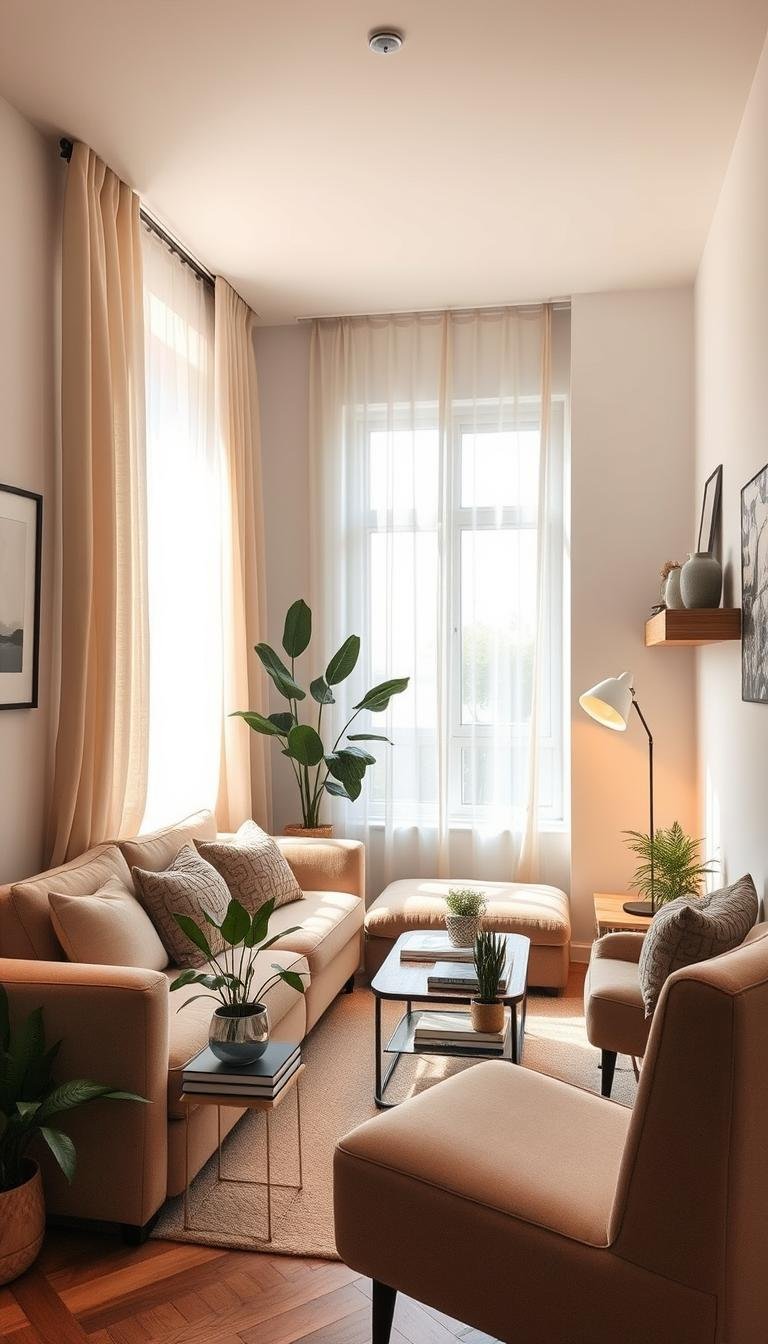 Cozy Apartment Living Room Ideas for Small Spaces