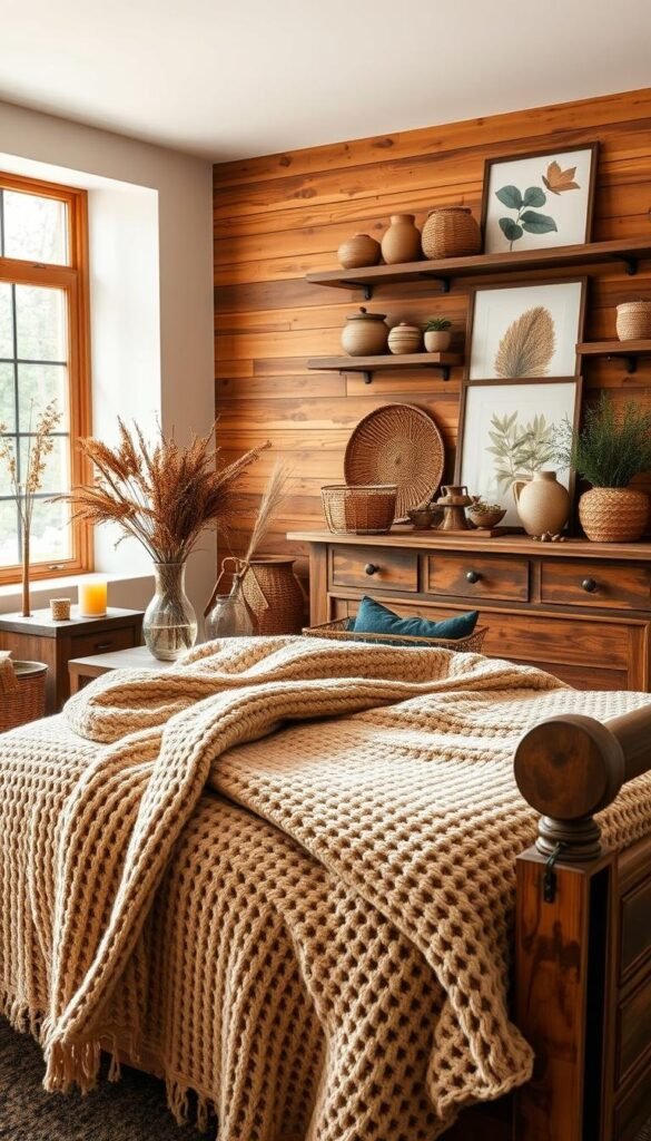 autumn home decor bedroom