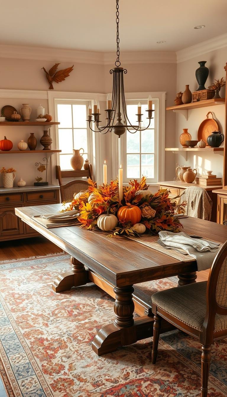 Autumn Dining Room Decor: How to Set the Perfect Seasonal Table