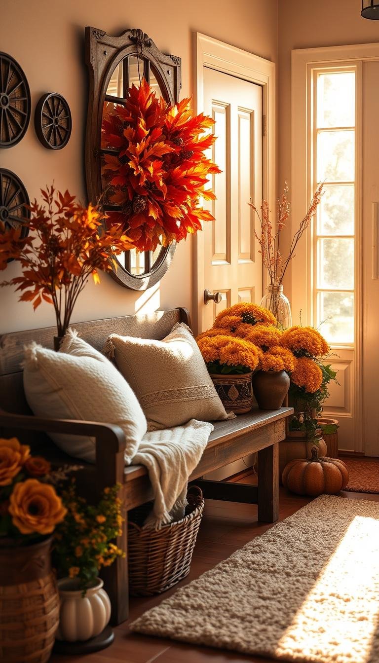 Autumn Entryway Decor: 7 Ways to Create a Welcoming & Cozy Space