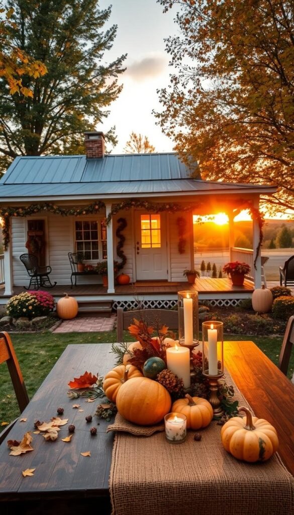 autumn home decor exterior