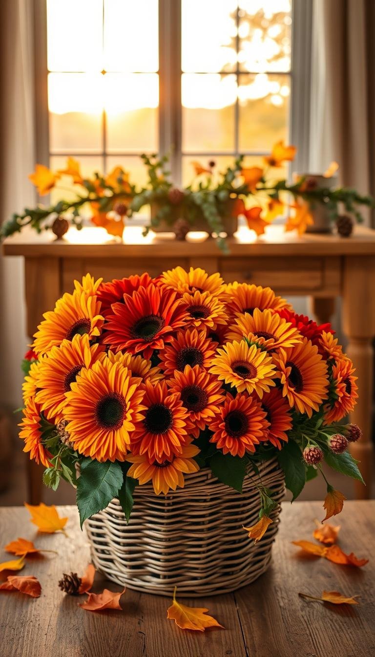 Autumn Floral Decor: The Best Ways to Use Flowers & Natural Elements in Your Home