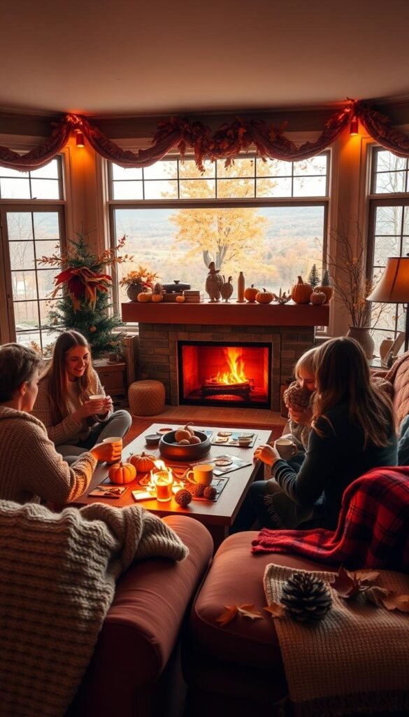 autumn home decor living room ideas