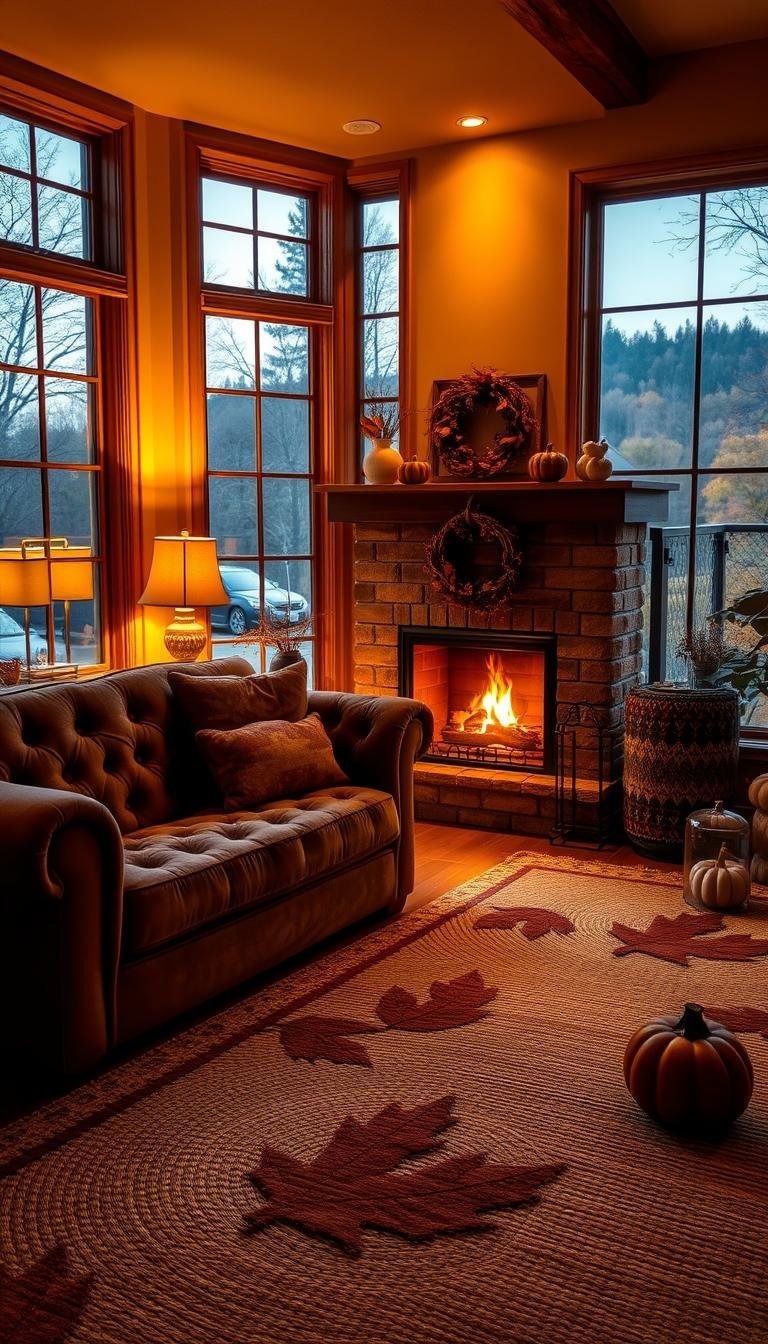 Autumn Living Room Decor: 10 Ways to Create a Warm & Cozy Space