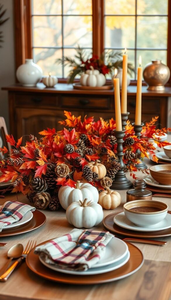 autumn table setting