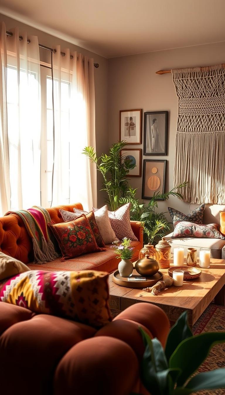 Boho Living Room Ideas That Are Fresh in 2025