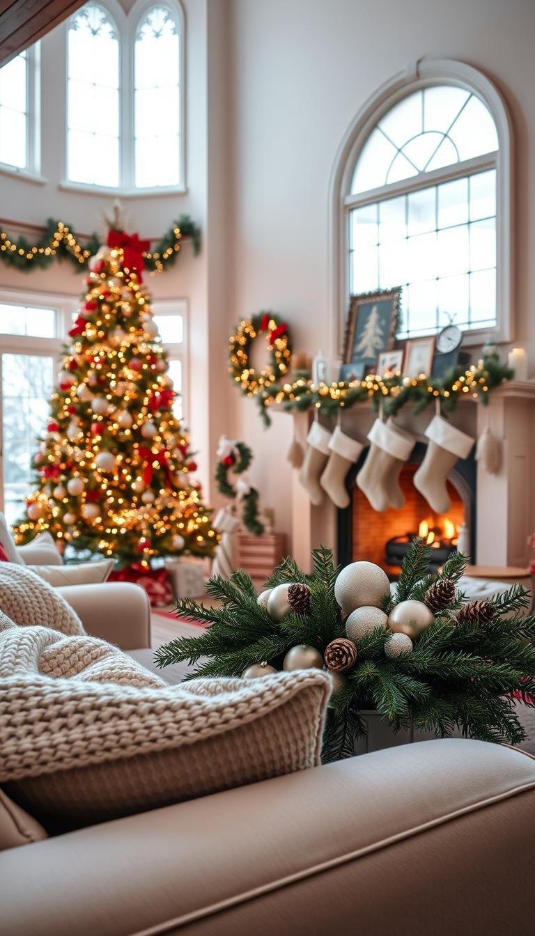 Christmas Living Room Decor Ideas for a Magical Vibe