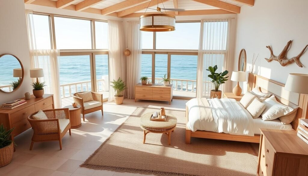 coastal master bedroom design