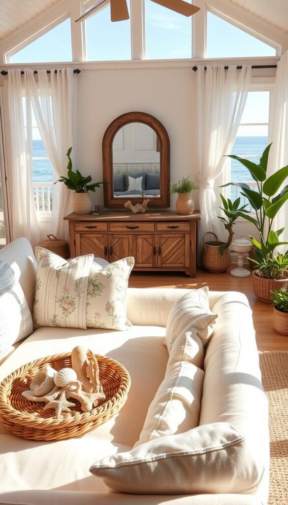 coastal summer home decor