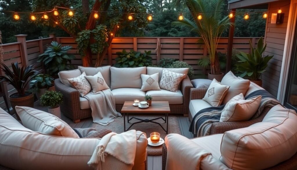 comfortable outdoor furniture
