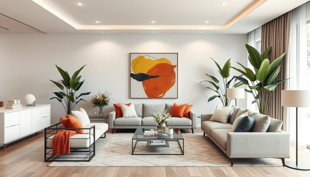 contemporary living room decor