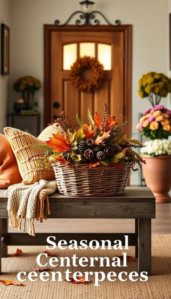 cozy autumn entryway ideas