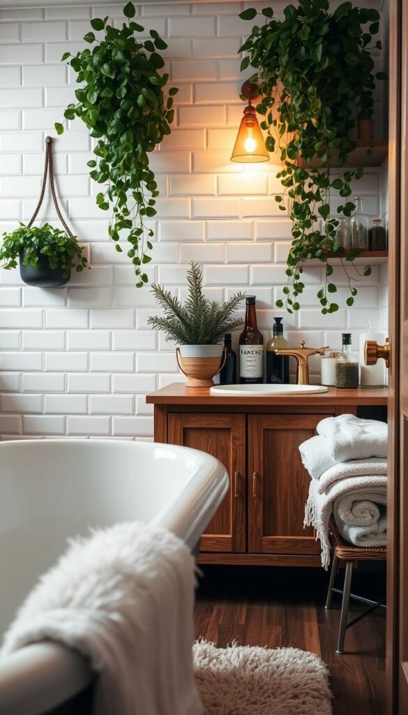 cozy bathroom decorations