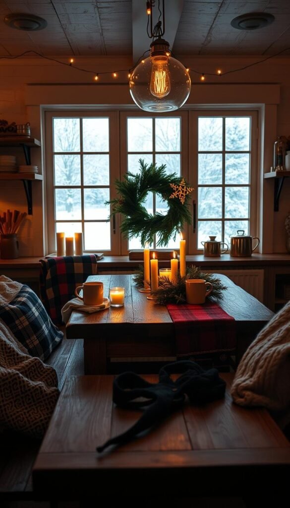 cozy kitchen decor for winter