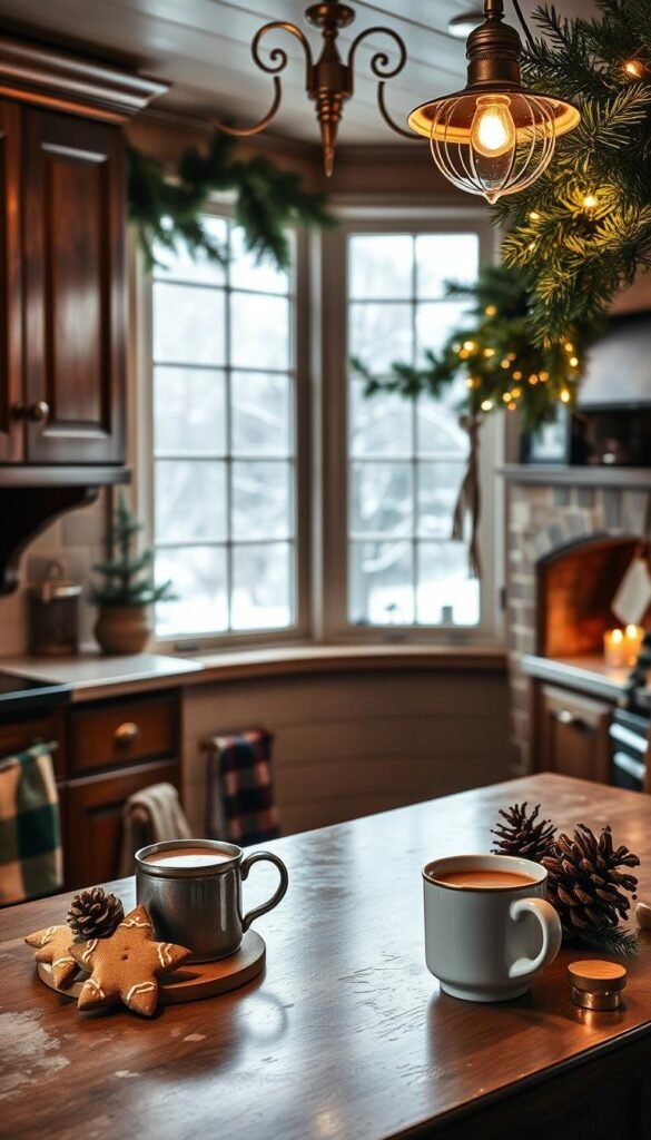 cozy kitchen decor for winter