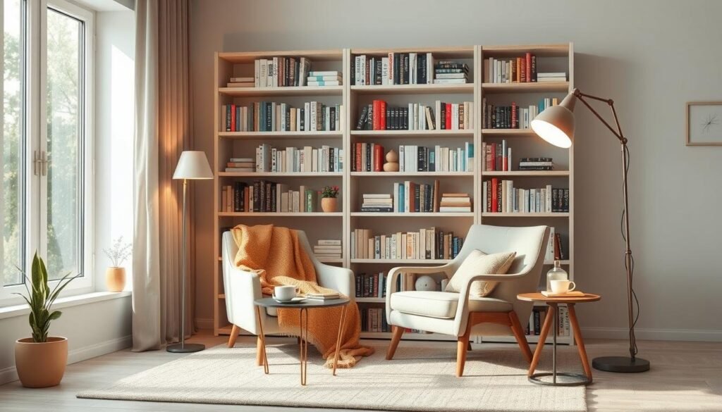 cozy reading corner