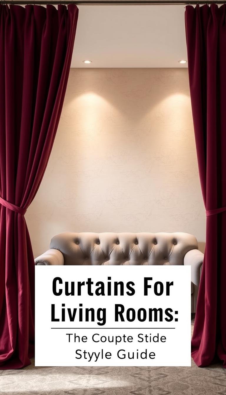 Curtains for Living Rooms: The Complete Style Guide