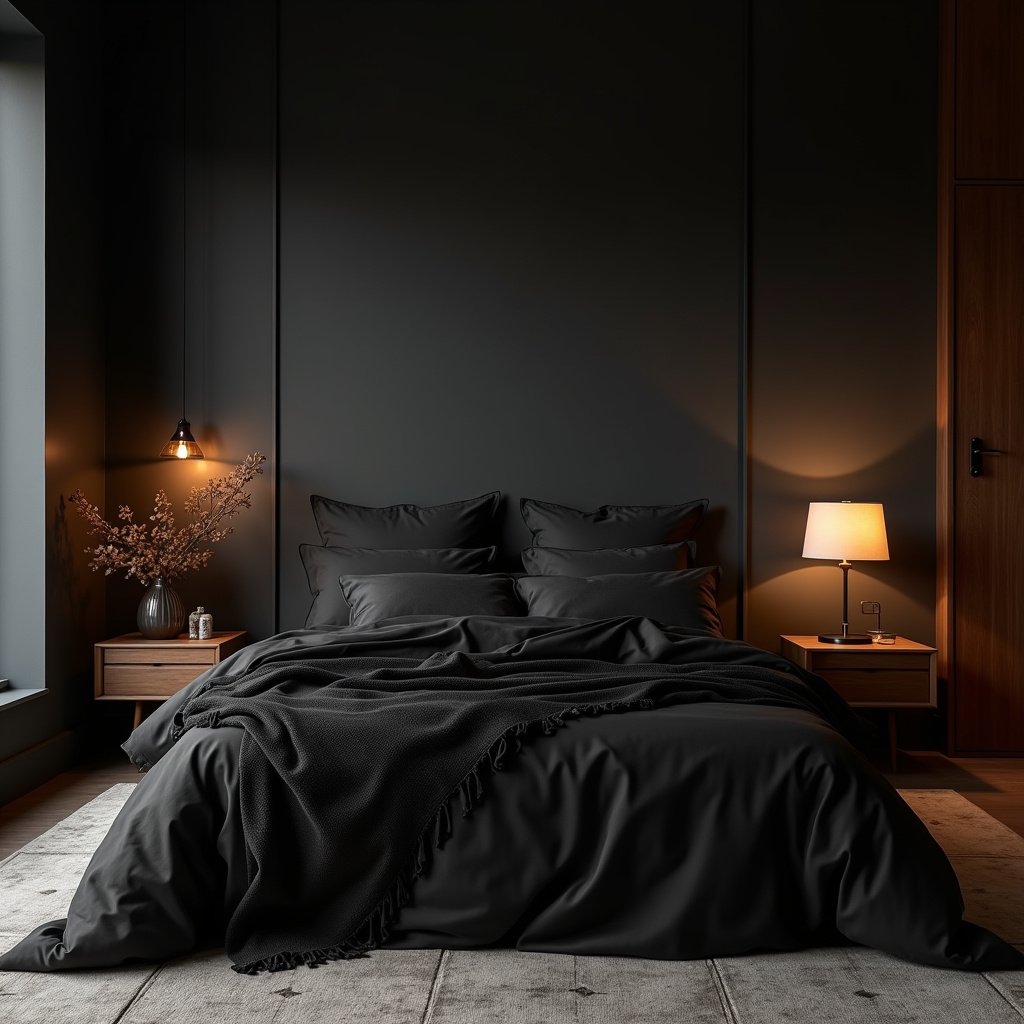 15 Dark Moody Fall Bedroom Ideas for a Rich Dramatic Night