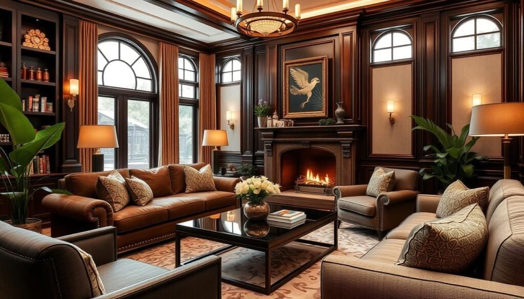 dark wood decor ideas