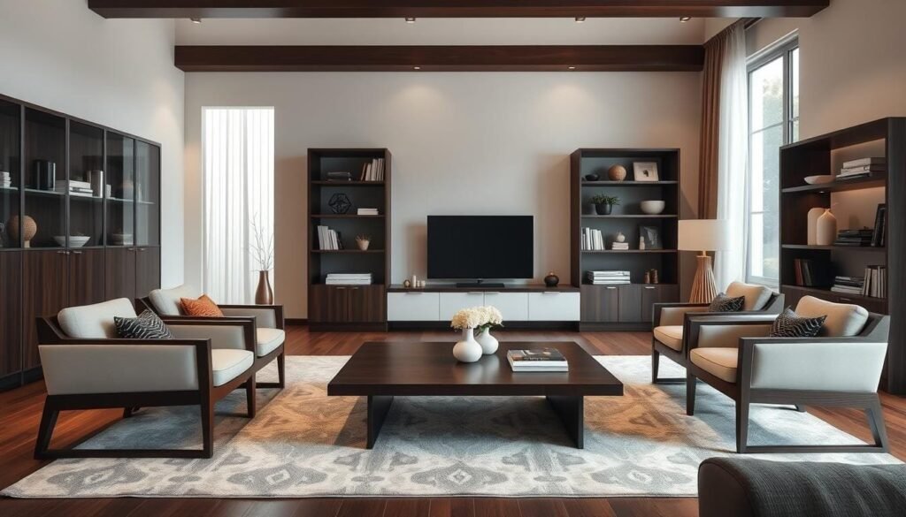 dark wood furniture for home decor