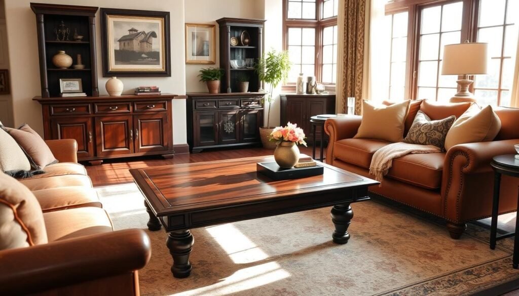 dark wood furniture for home decor