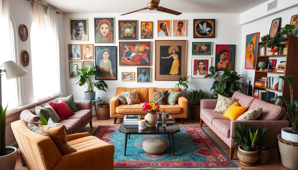 eclectic home decor