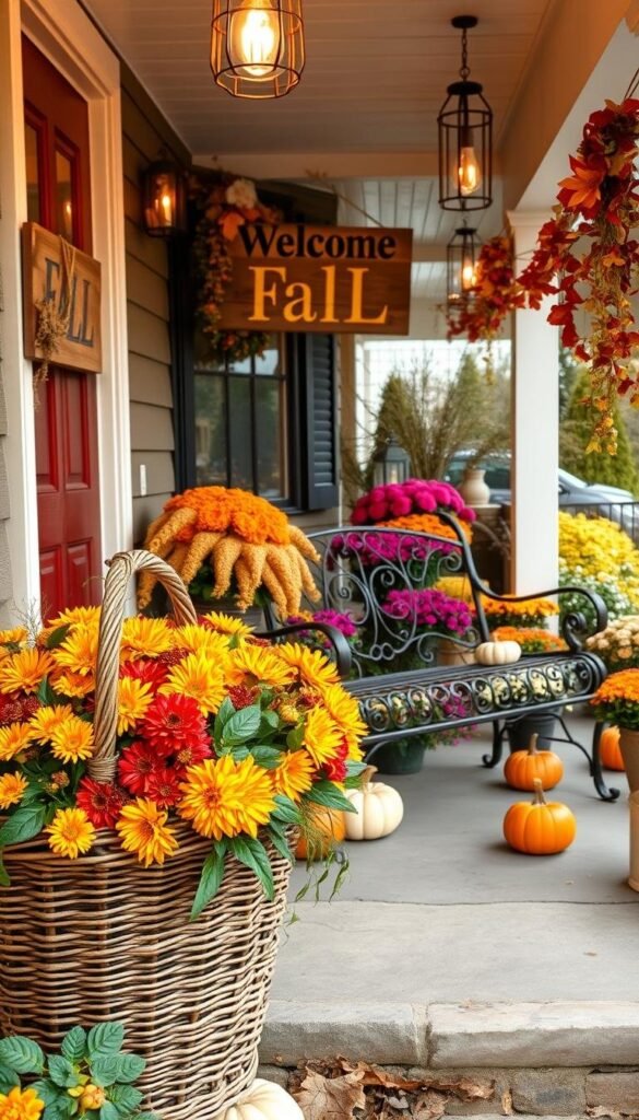 fall outdoor decorating ideas
