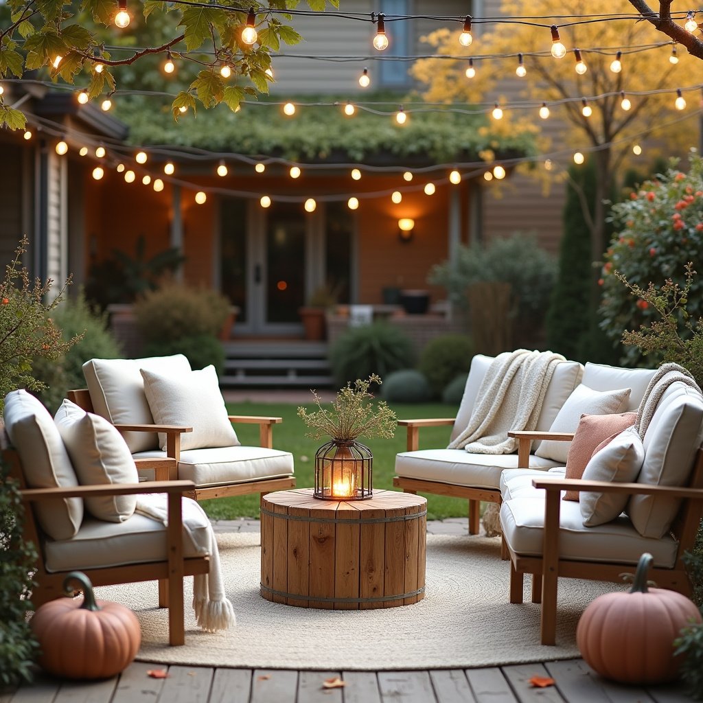 15 Fall Outdoor Space Ideas for a Cozy Backyard Autumn