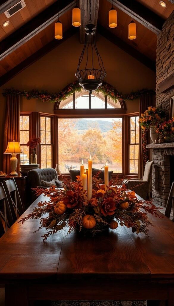 festive autumn ambiance