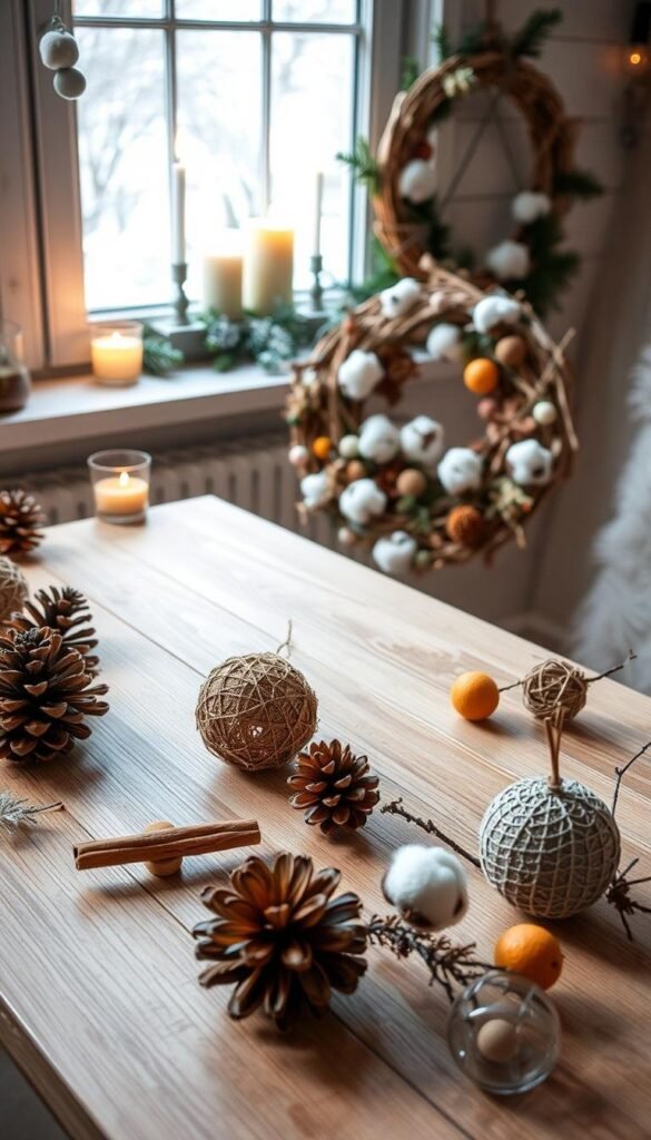 homemade winter home decor