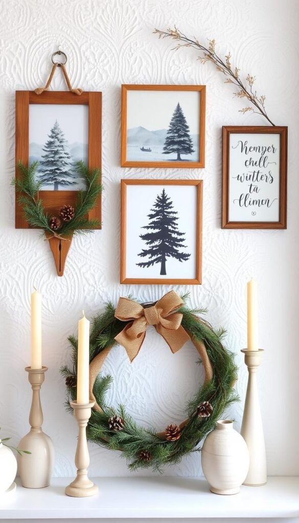 homemade winter home decor