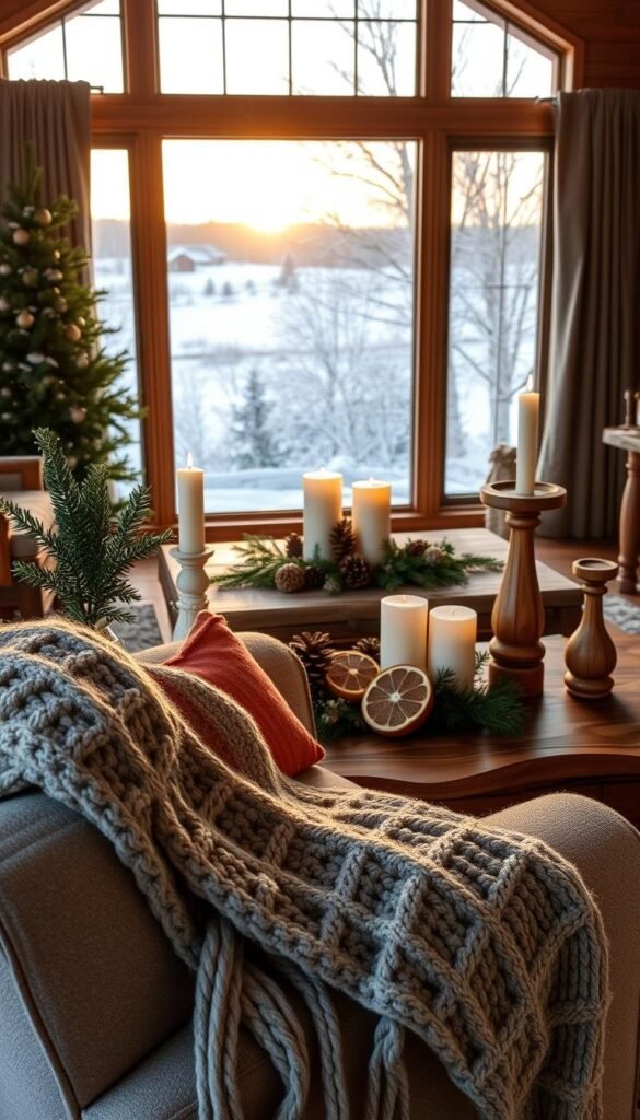 homemade winter home decor
