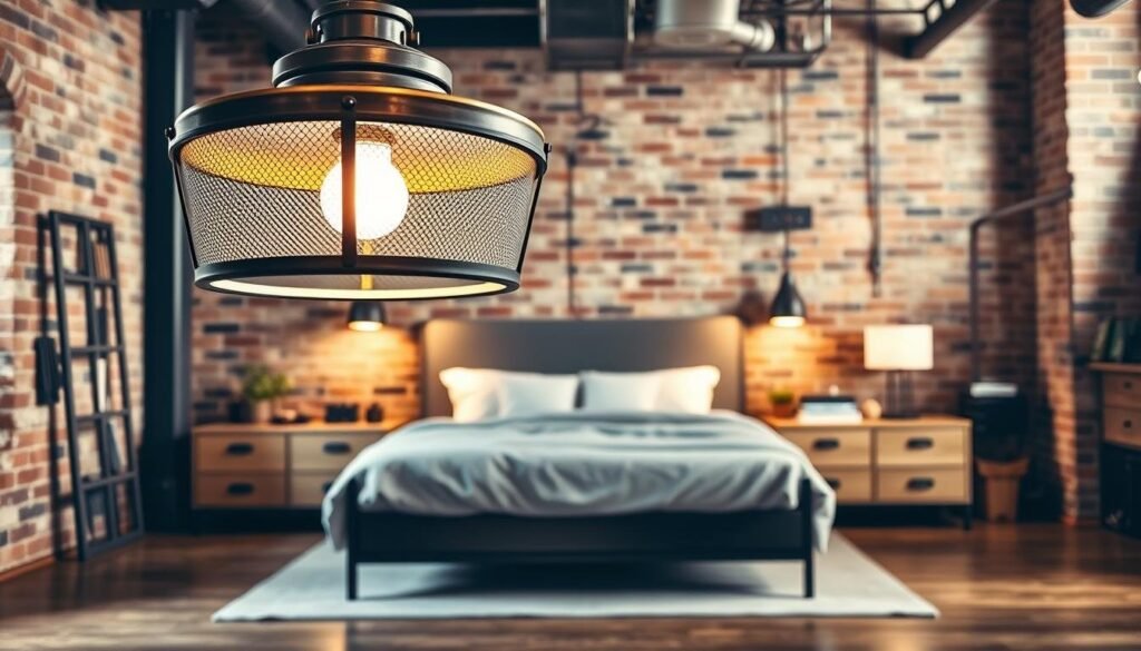 industrial bedroom lighting