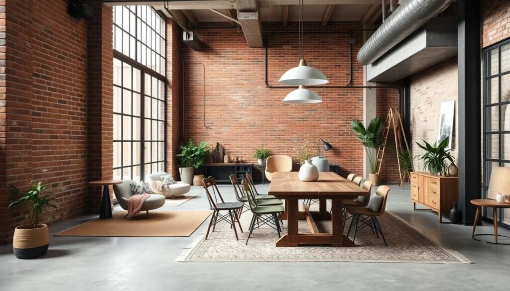 industrial neutral decor